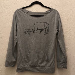 Elephant T-Shirt with Pocket 🐘